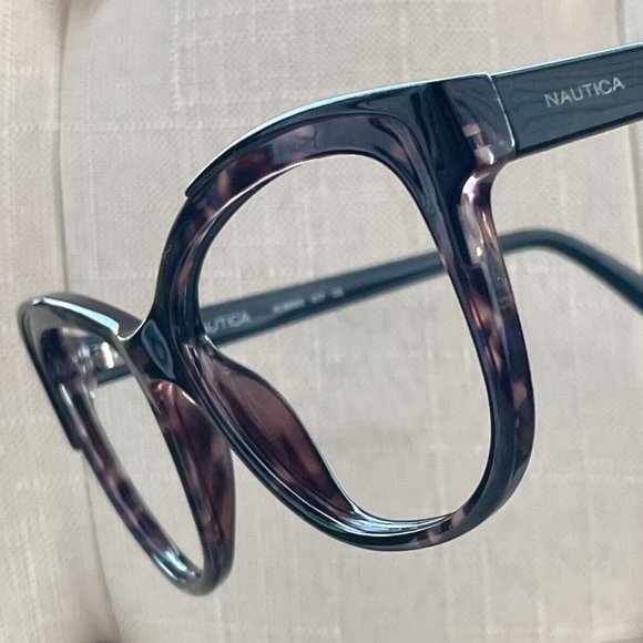 Nautica Accessories - Nautica Women Eyeglasses Sunglasses Frame Purple Tortoise NLS6003 55[]17 140